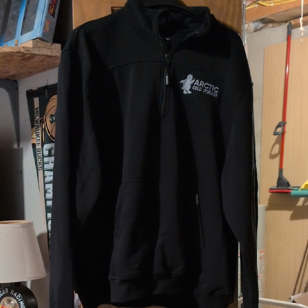 Arctic Cold Storage Black Pullover